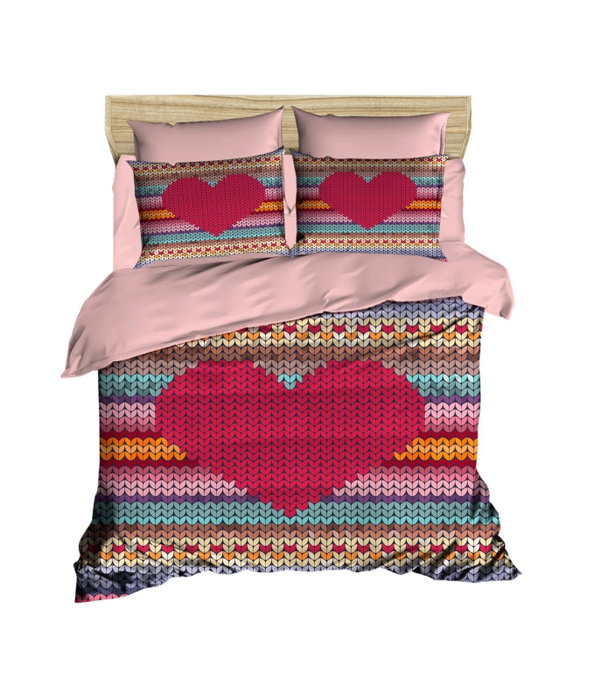 L'essentiel linge de maison Juego de funda de edredón individual con impresión 3D Multicolor L'essentiel linge de maison Juego de funda de edredón individual con impresión 3D Multicolor